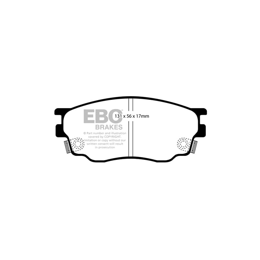 EBC PD40K1108 Mazda 6 Ultimax Pad & Plain Disc Kit - Akebono Caliper 2 | Duco Car Parts UK Car Parts