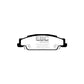 EBC PD01KR184 Cadillac Greenstuff Rear Brake Pad & Plain Disc Kit (Inc. CTS & STS) 2 | Duco Car Parts UK Car Parts