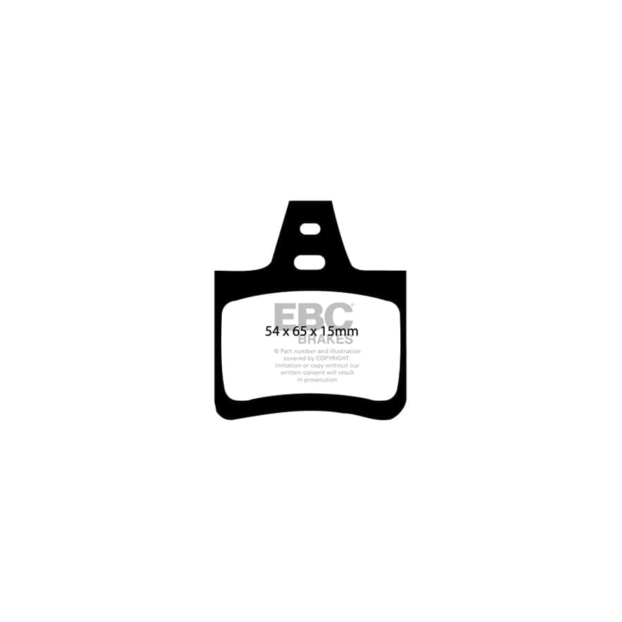 EBC PDKR248 Citroen Xantia Ultimax Rear Brake Pad & Plain Disc Kit 2 | Duco Car Parts UK Car Parts