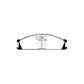 EBC PDKF1468 Nissan Pick Up Ultimax Front Brake Pad & Plain Disc Kit 2 | Duco Car Parts UK Car Parts