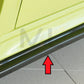 Rieger 00088196 Audi 8V Side Skirt Splitter (A3 & S3) 1 | Duco Car Parts UK Car Parts