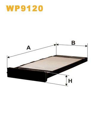 WIX Filters WP9120 Pollen Filter For Nissan Almera