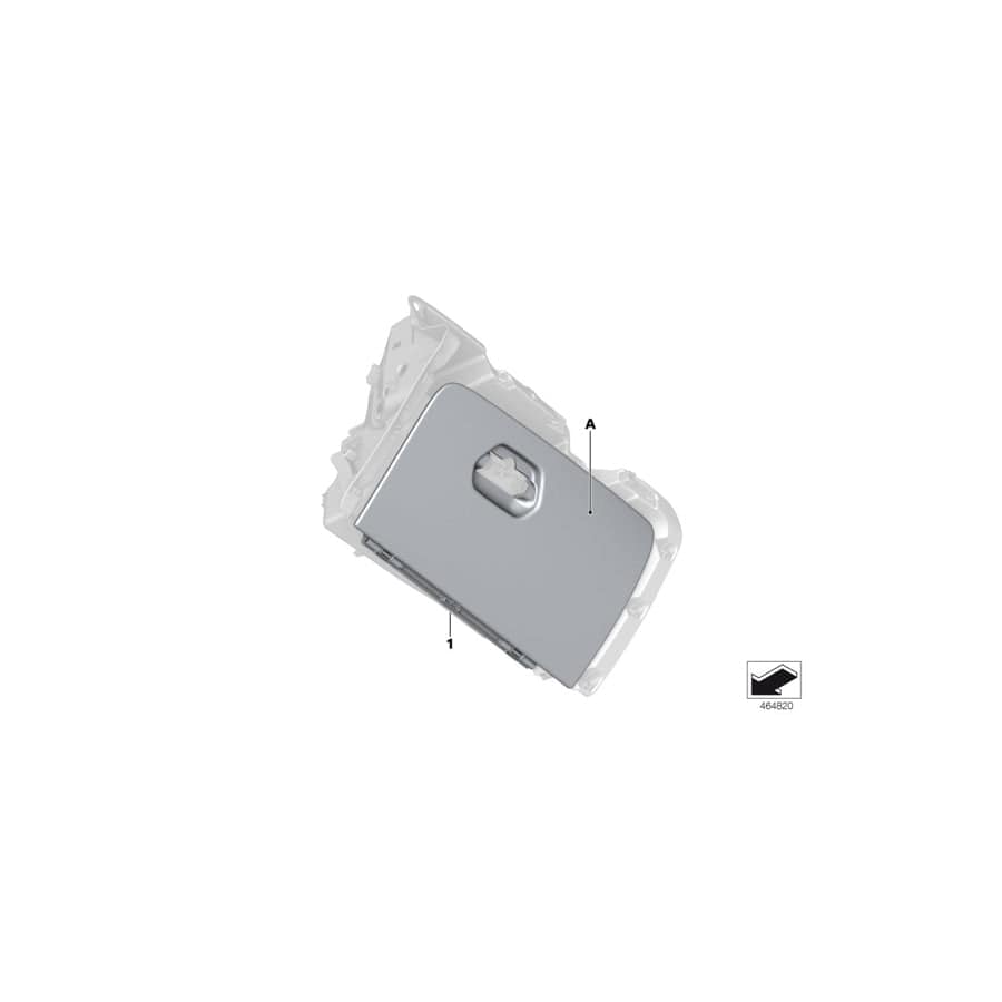 Genuine BMW 51167991186 G11 G12 Lid, Glove Box, Leather INDIVIDUAL (Inc. 740eX, 725Ld & 730Li) | Duco Car Parts UK Car Parts