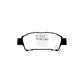 EBC PD01KR733 Toyota Greenstuff Rear Brake Pad & Plain Disc Kit - Sumitomo Caliper (Inc. Avensis Verso, Estima, Lucida) 2 | Duco Car Parts UK Car Parts