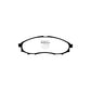 EBC DP61316 Nissan Navara Greenstuff Front Brake Pads 2 | Duco Car Parts UK Car Parts