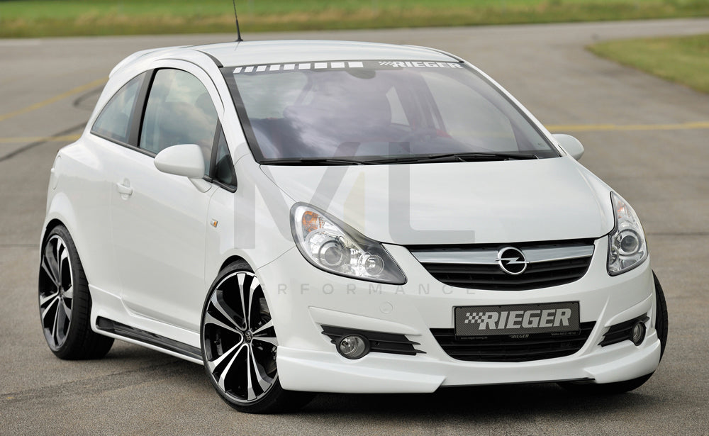 Rieger 00058944 Opel Corsa D Side Skirt 4 | Duco Car Parts UK Car Parts