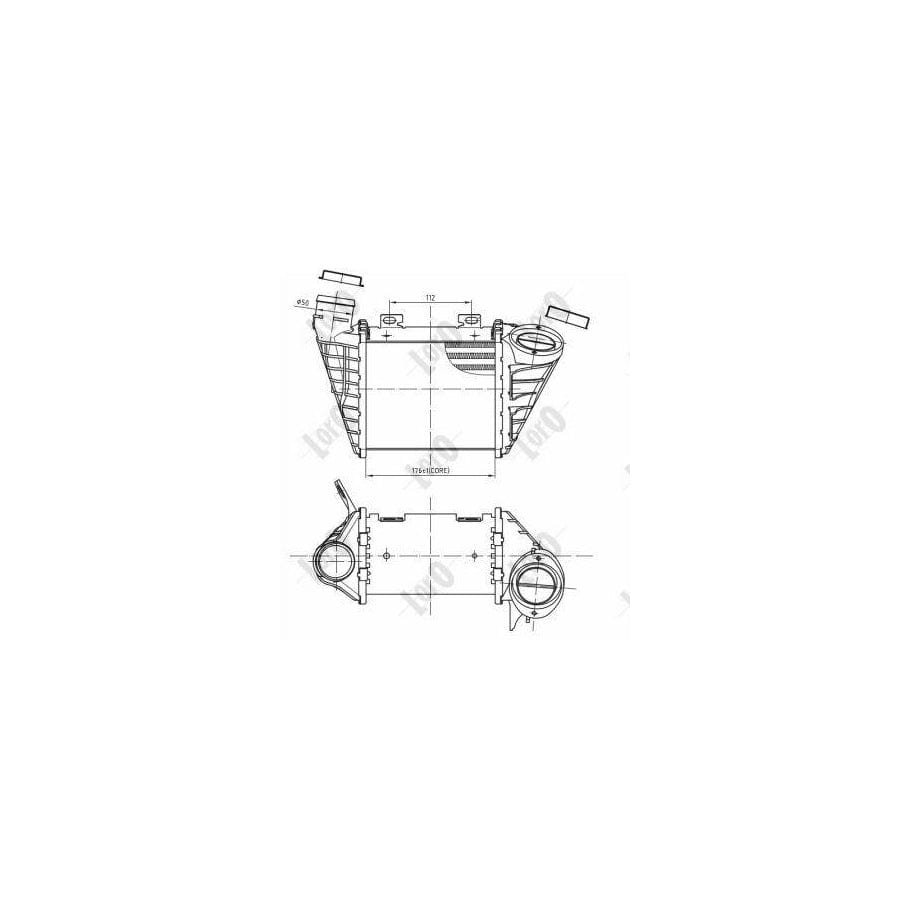 Abakus 0530180016 Intercooler | Duco Car Parts UK