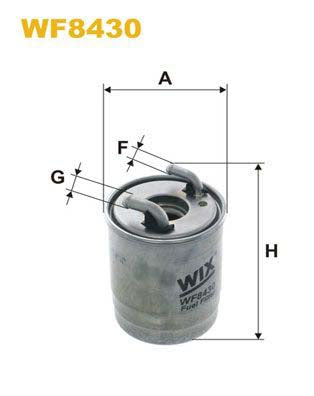WIX Filters WF8430 Fuel Filter Suitable For Mercedes-Benz Sprinter