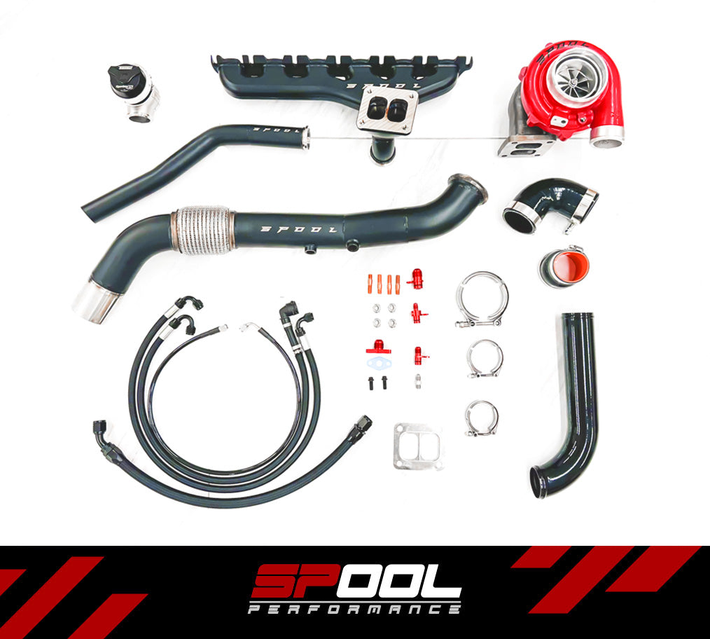 Spool Performance SP-B58G2-TMTK-IFX900-NCC-NCO Billet Manifold B58 GEN 2 Top Mount Turbocharger Kit | ML Performance Car Parts