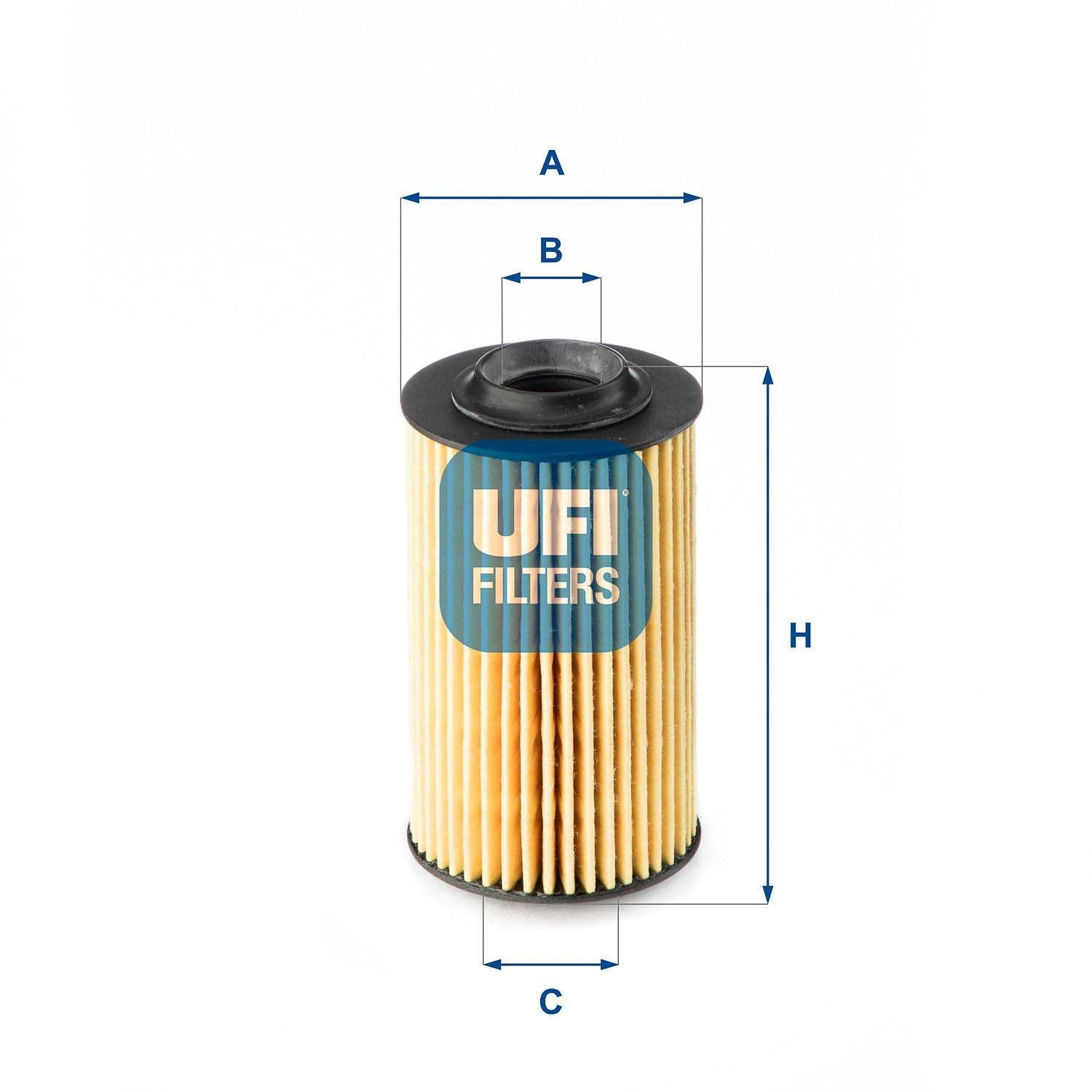 UFI 25.163.00 Oil Filter