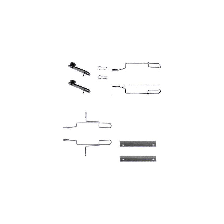 Hella 8DZ 355 202-531 Accessory Kit, Disc Brake Pads