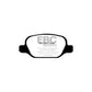EBC PD03KR273 Fiat Linea Yellowstuff Rear Brake Pad & Plain Disc Kit - TRW Caliper 2 | Duco Car Parts UK Car Parts