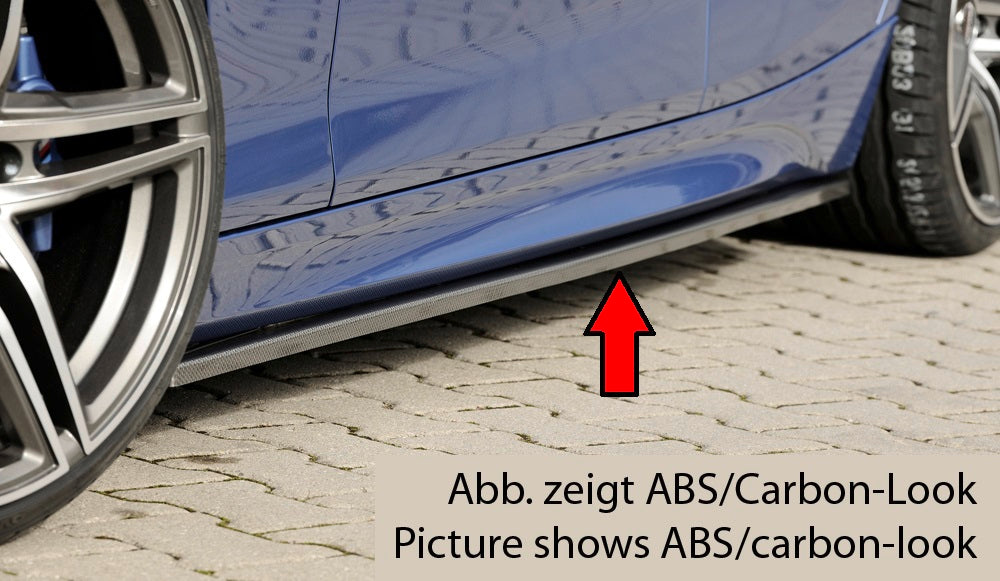 Rieger 00035052 BMW F20 Left Side Skirt Splitter 1 |Duco Car Parts UK Car Parts