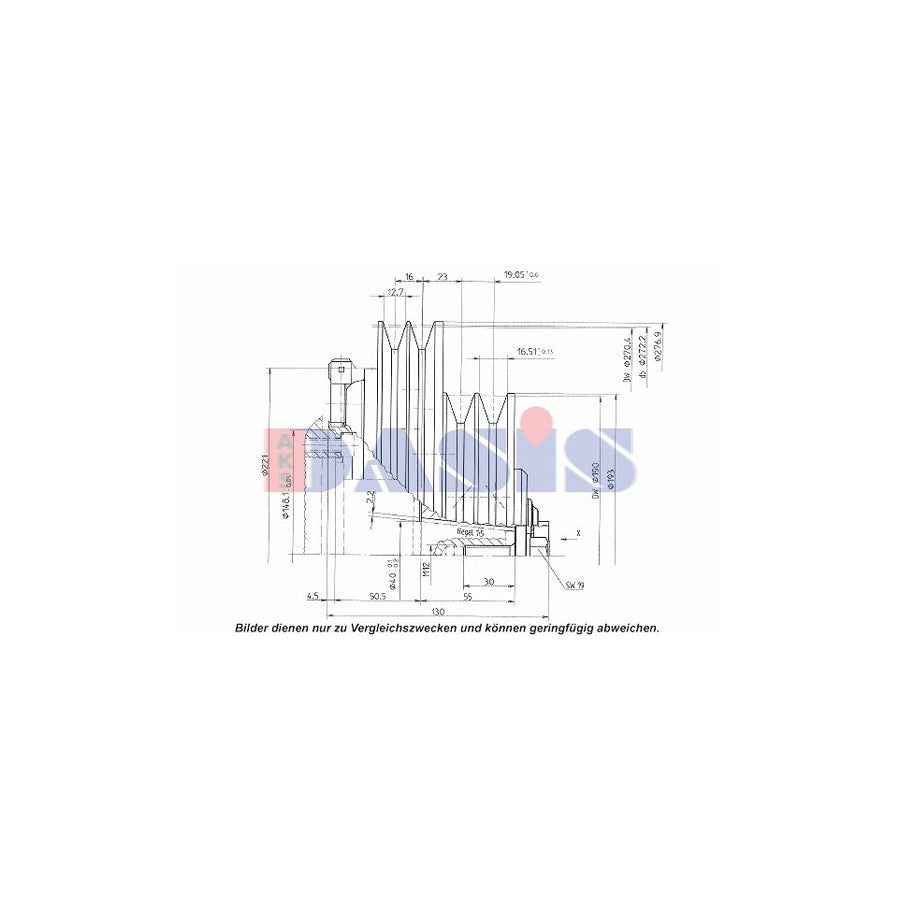 AKS Dasis 851291N Ac Compressor Clutch | Duco Car Parts UK