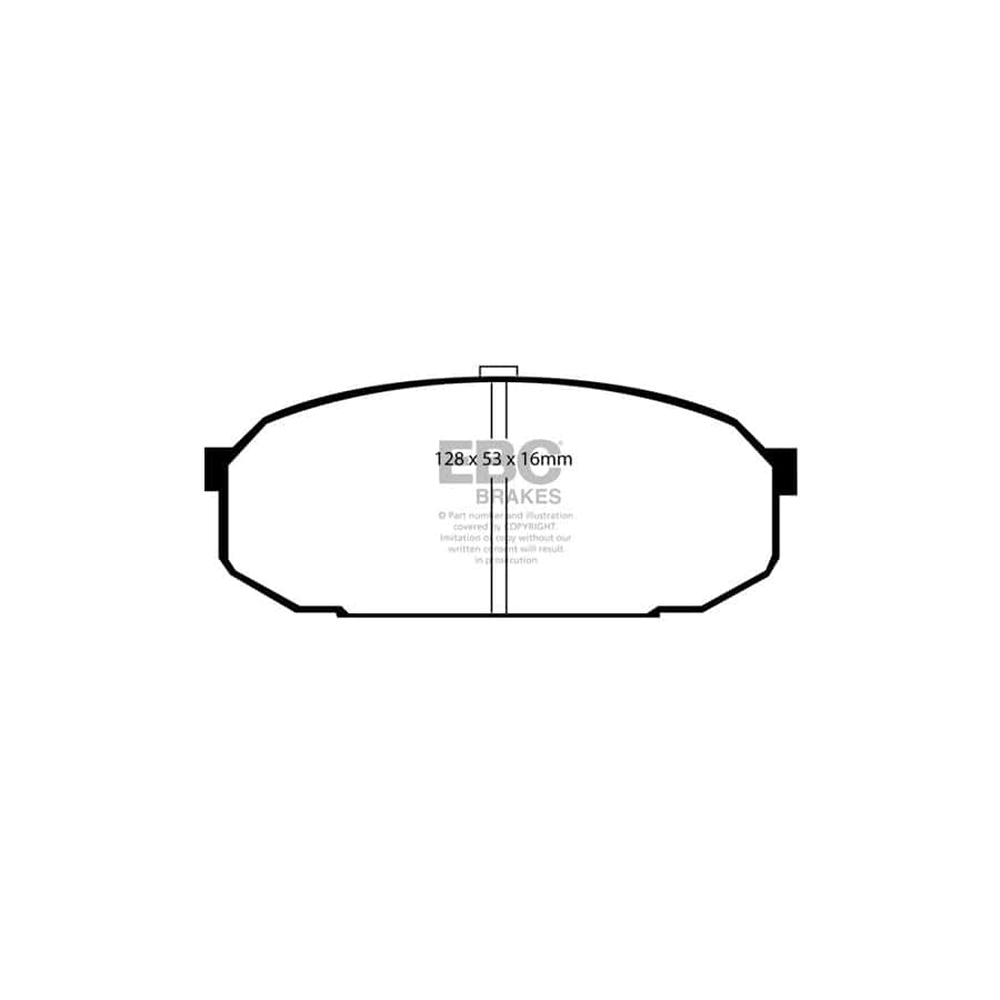 EBC PDKF1146 Mazda 323 Ultimax Front Brake Pad & Plain Disc Kit - Akebono Caliper 2 | Duco Car Parts UK Car Parts