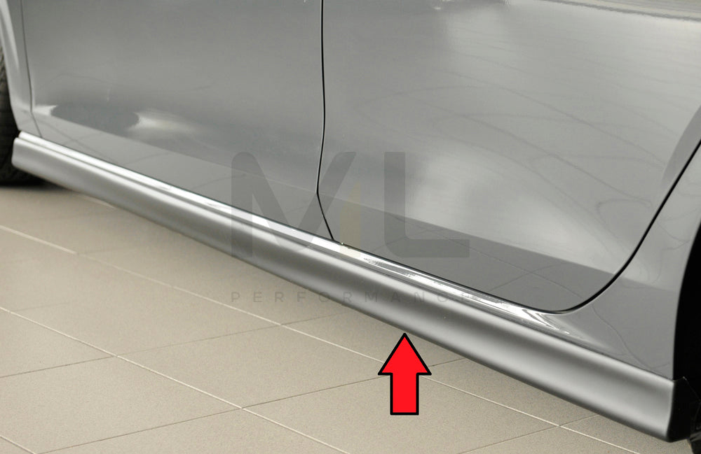 Rieger 00059597 SEAT, VW Side Skirt (5F Leon Cupra/FR & Mk7 Golf) 1 | Duco Car Parts UK Car Parts