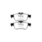 EBC PDKR263 Citroen C5 Ultimax Rear Brake Pad & Plain Disc Kit - ATE Caliper 2 | Duco Car Parts UK Car Parts