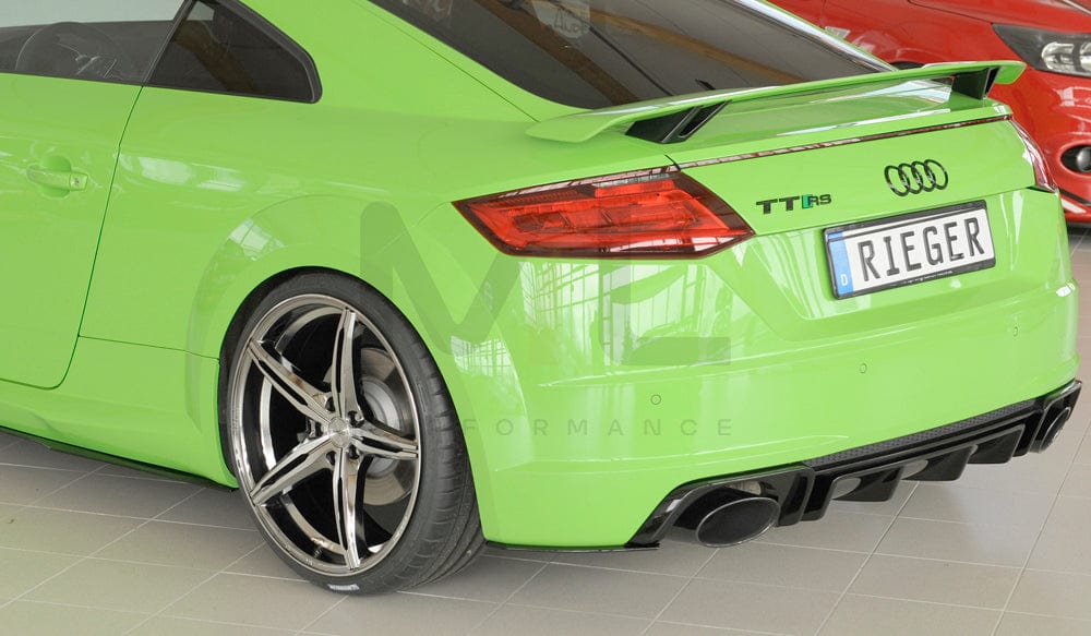 Rieger 00055173 Audi 8J 8J1-FV 8S TTRS Rear Side Splitter 10 | Duco Car Parts UK Car Parts