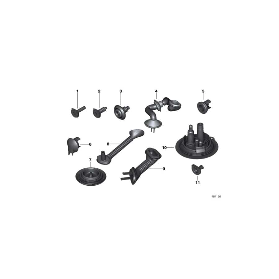 Genuine BMW 61131371049 E39 E38 Cable Grommet D=30MM/D=6MM (Inc. 740iL, 540iP & 520i) | Duco Car Parts UK Car Parts