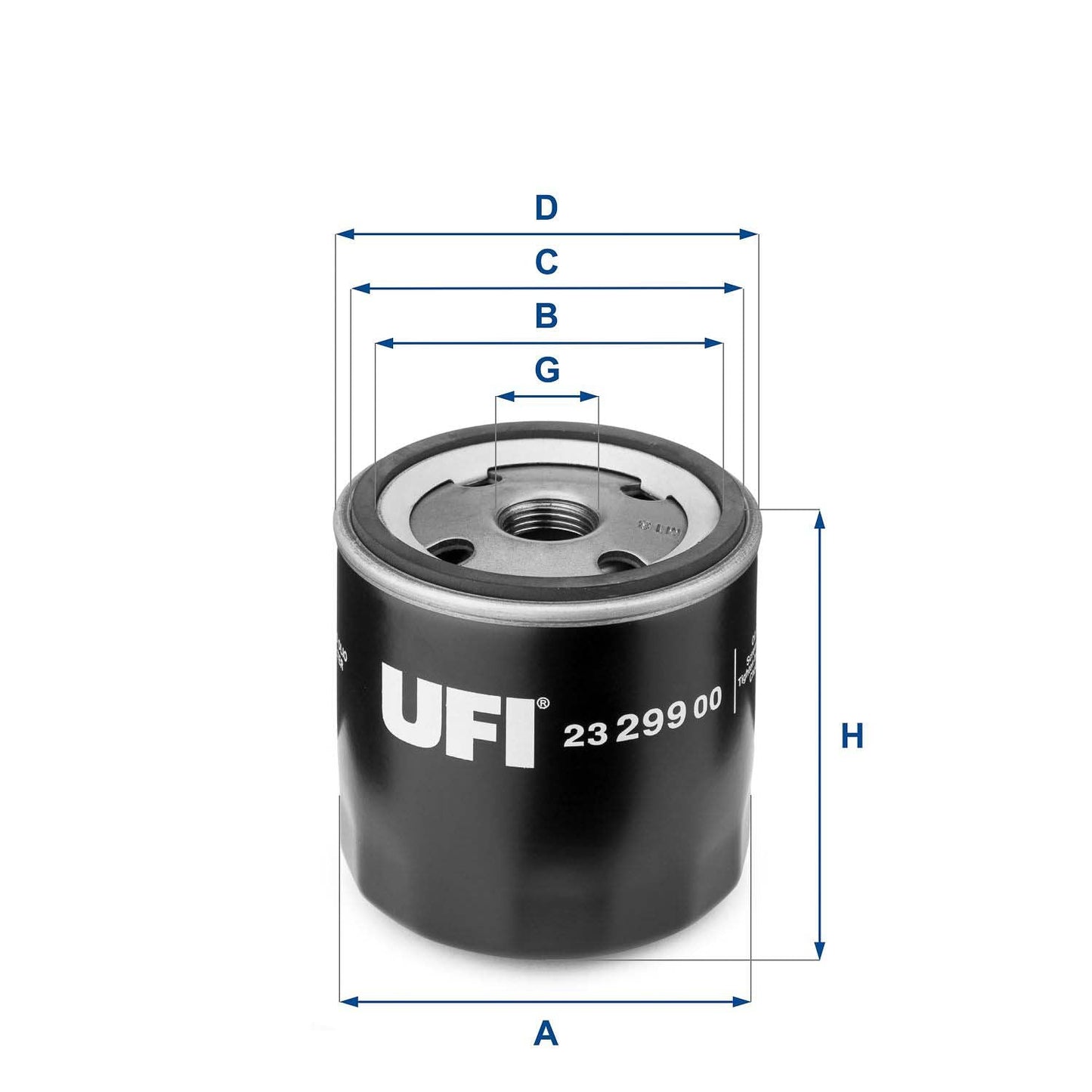 UFI 23.299.00 Oil Filter
