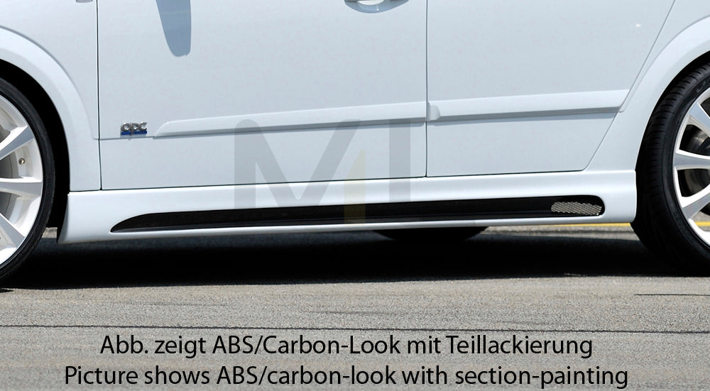 Rieger 00051264 Opel Astra H Side Skirt 1 | Duco Car Parts UK Car Parts