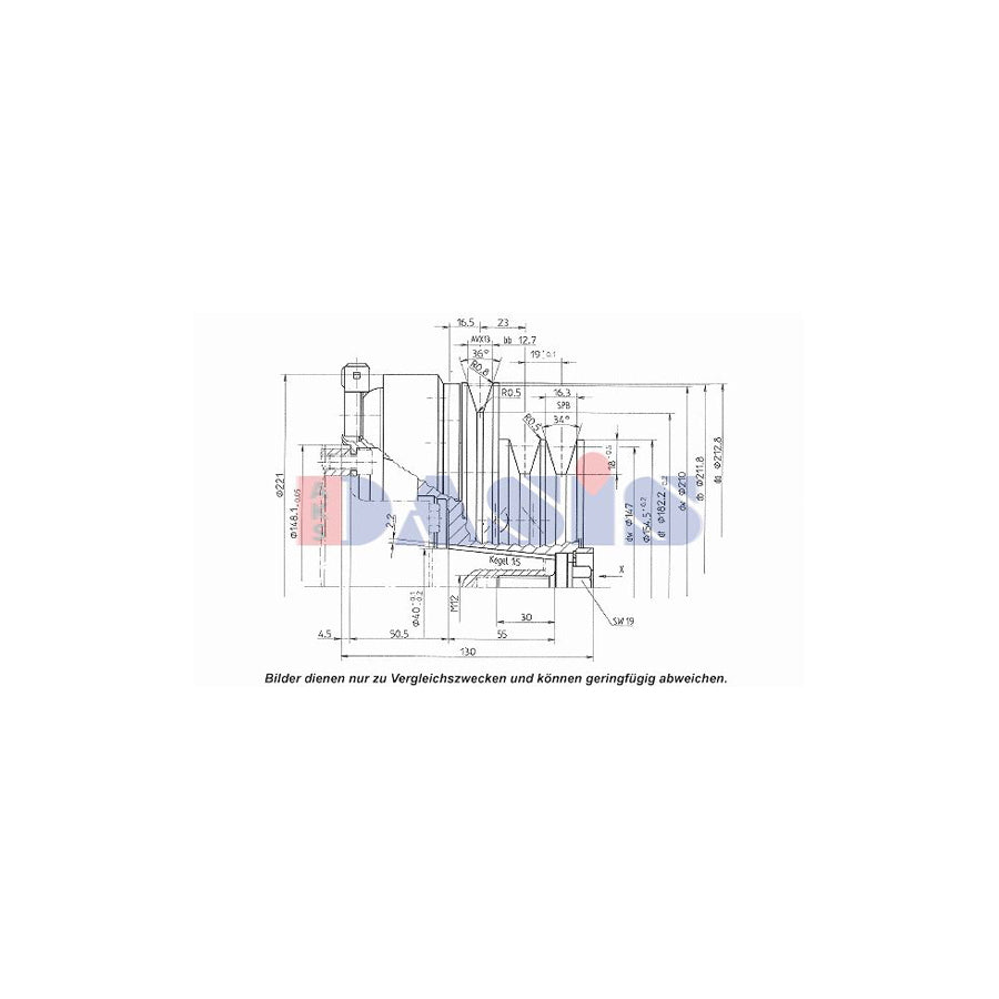 AKS Dasis 851313N Ac Compressor Clutch | Duco Car Parts UK