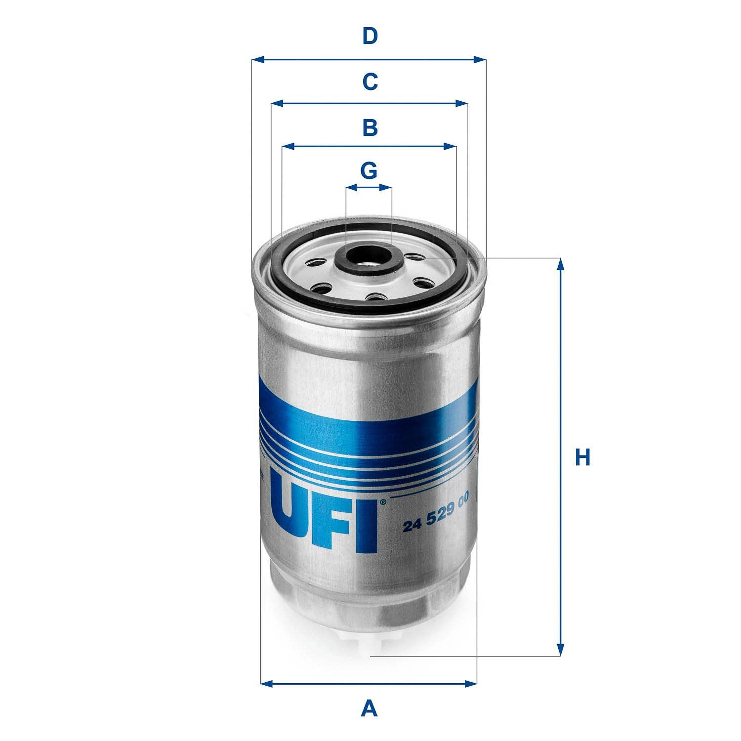 UFI 24.529.00 Fuel Filter