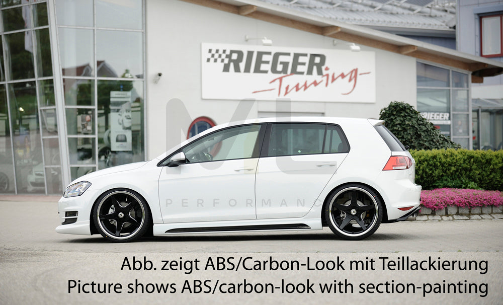 Rieger 00059555 VW R, GTI & GTD Side Skirt 4 | Duco Car Parts UK Car Parts
