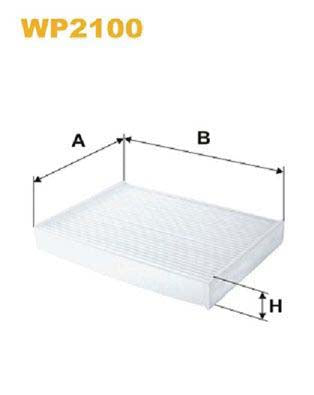 WIX Filters WP2100 Pollen Filter
