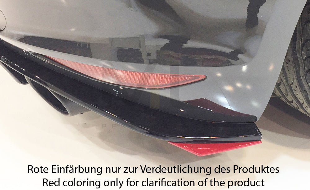 Rieger 00059577 VW Mk7 Golf GTI Clubsport Rear Side Splitter 2 | Duco Car Parts UK Car Parts