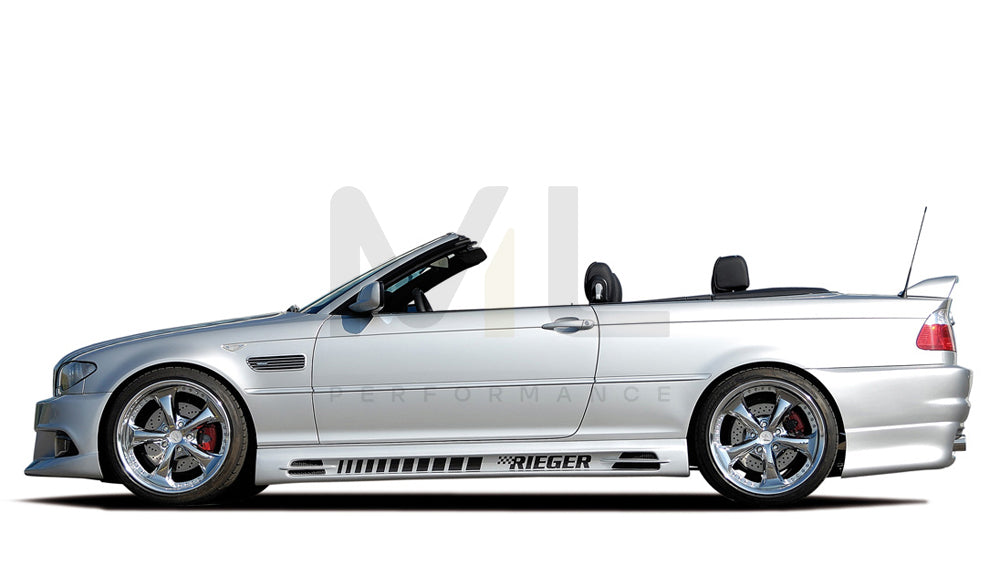 Rieger 00050206 BMW 3 Series E46 Side Skirt (Inc. M3) 2 | Duco Car Parts UK Car Parts