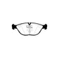 EBC PDKF293 BMW E38 Ultimax Front Brake Pad & Plain Disc Kit - ATE Caliper 2 | Duco Car Parts UK Car Parts