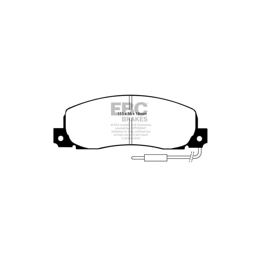 EBC PDKF1480 Opel Renault Vauxhall Ultimax Front Brake Pad & Plain Disc Kit (Inc. Arena & Trafic) 2 | Duco Car Parts UK Car Parts
