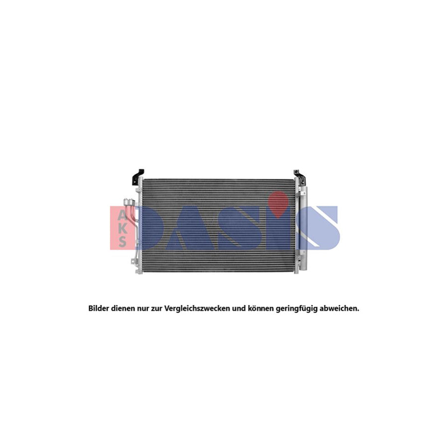AKS Dasis 562048N Air Conditioning Condenser For Hyundai Ix55 (En) | Duco Car Parts UK