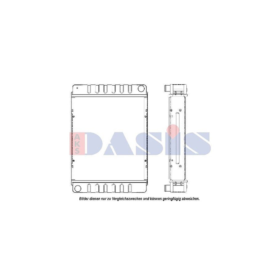 AKS Dasis 440219N Engine Radiator For Alpina B10 Saloon (E34) | Duco Car Parts UK