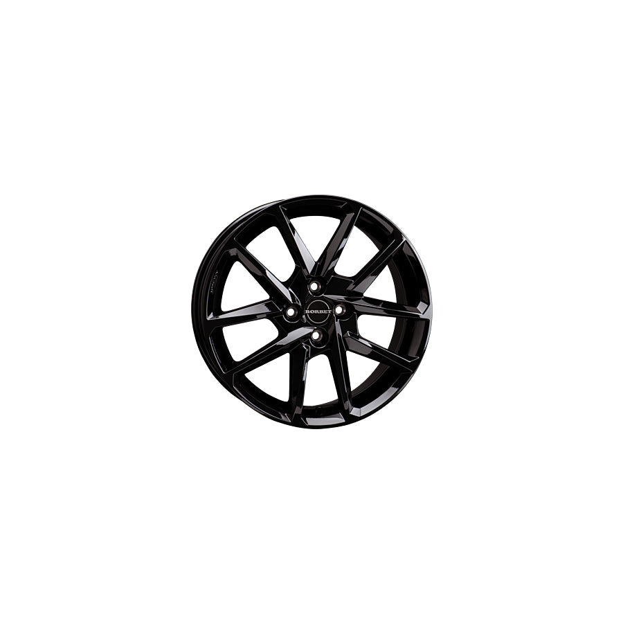 Borbet N 7x17 ET32 N 70732108472,5BG Glossy Black Wheel | Duco Car Parts UK Car Parts