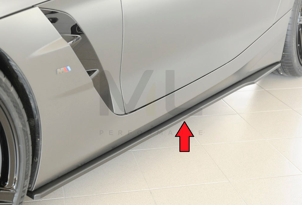 Rieger 00050521 BMW Z4 G4Z/G29 Side Skirt Splitter 1 | Duco Car Parts UK Car Parts