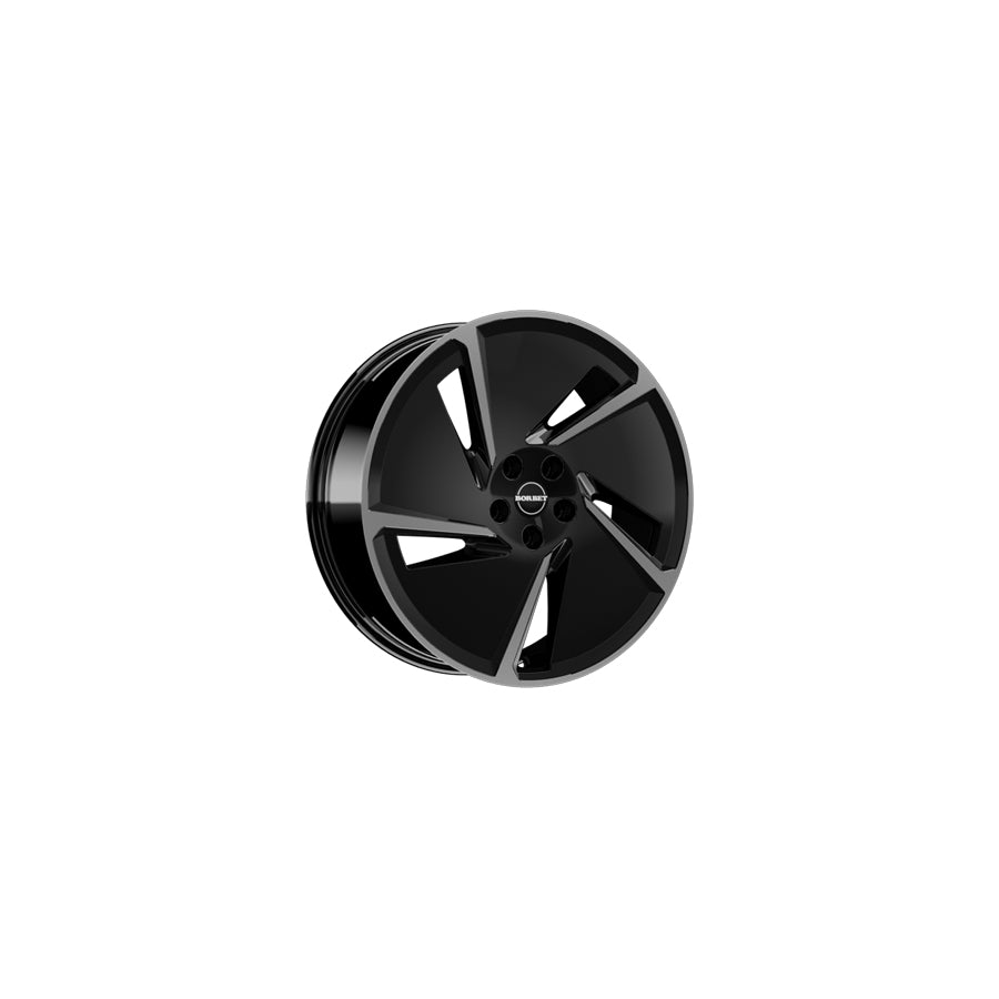 Borbet AE 7.5x20 ET45 AE 752045112572,5BP Black Polished Wheel | Duco Car Parts UK Car Parts