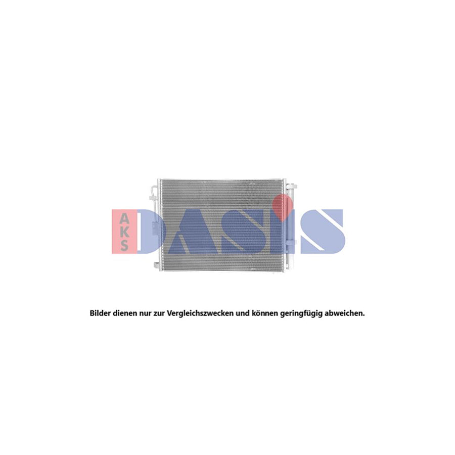 AKS Dasis 562069N Air Conditioning Condenser For Kia Soul II (Ps) | Duco Car Parts UK