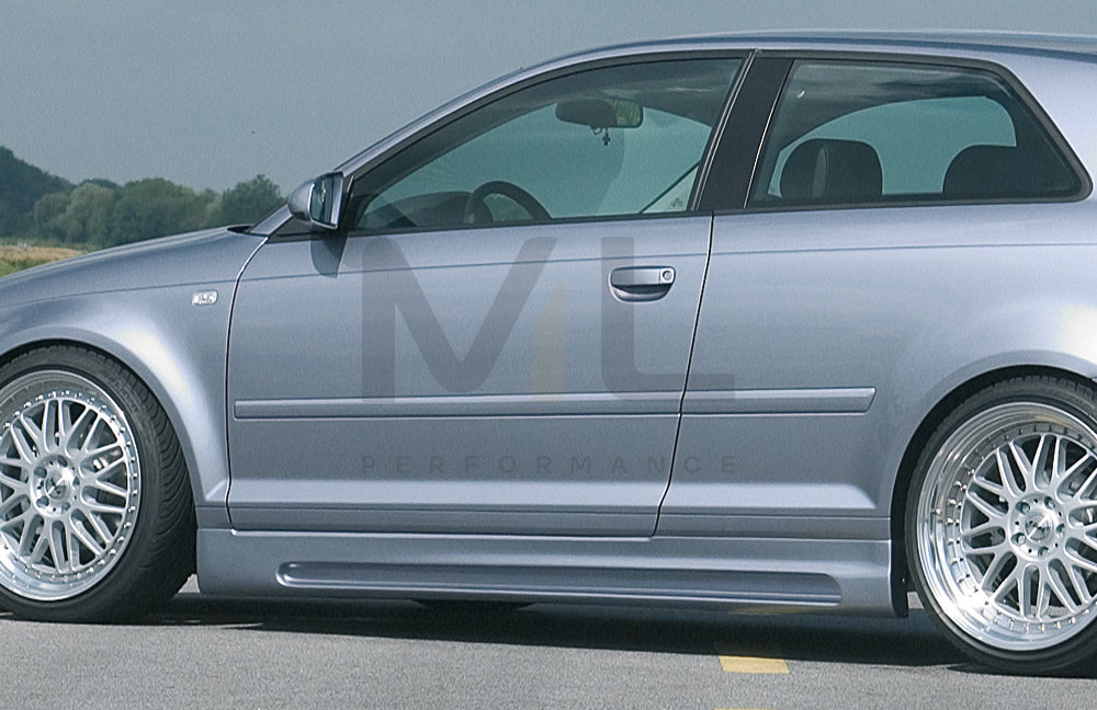 Rieger 00056714 Audi 8P A3 Side Skirt 1 | Duco Car Parts UK Car Parts