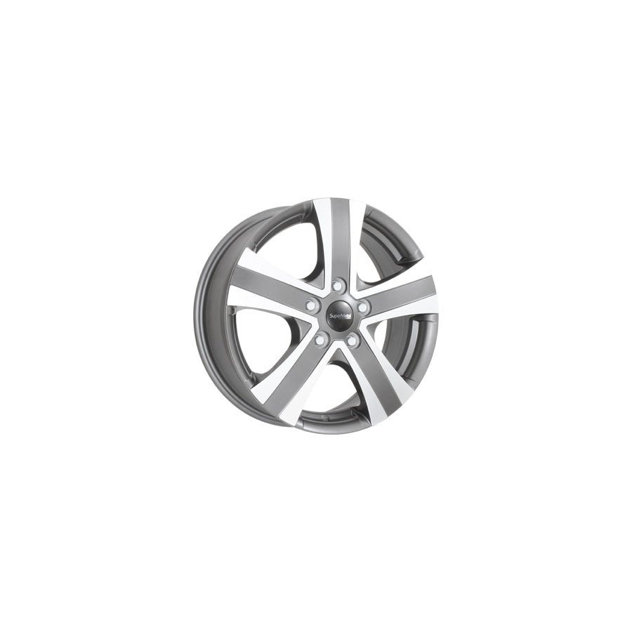 SuperMetal Hammer 6.5x16 ET65 42125 Grey Polish Wheel | Duco Car Parts UK Car Parts