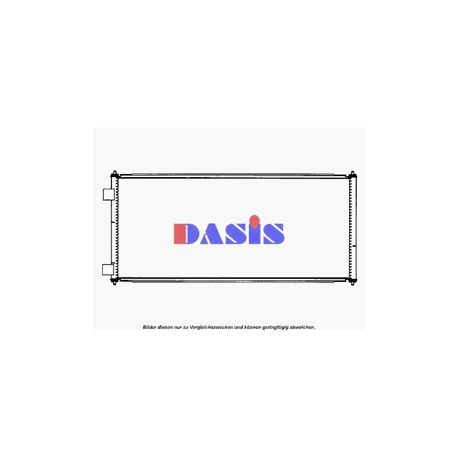 AKS Dasis 252001N Air Conditioning Condenser For Ford Transit | Duco Car Parts UK