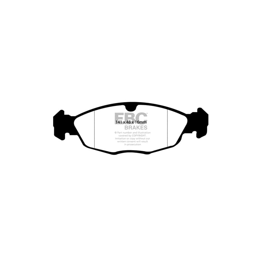 EBC PDKF1486 Opel Vauxhall Ultimax Front Brake Pad & Plain Disc Kit 2 | Duco Car Parts UK Car Parts