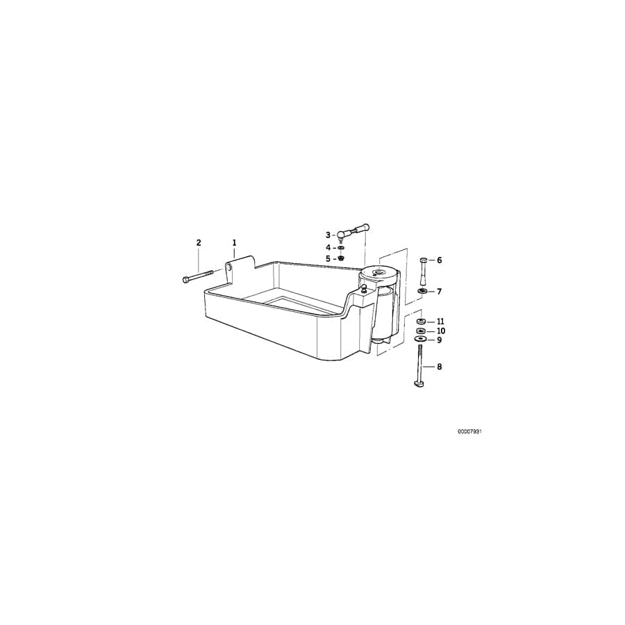 Genuine BMW 51718169054 E36 Vibration Absorber (Inc. 325i, 320i & M3) | Duco Car Parts UK Car Parts