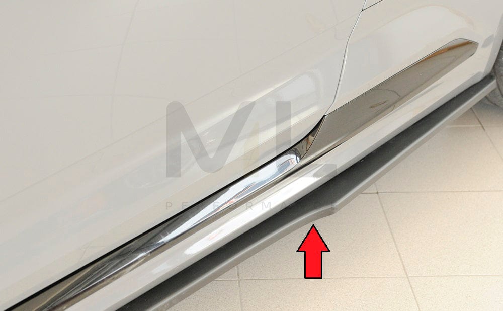 Rieger 00055481 Audi B9 F5 RS5 Side Skirt Splitter 5 | Duco Car Parts UK Car Parts