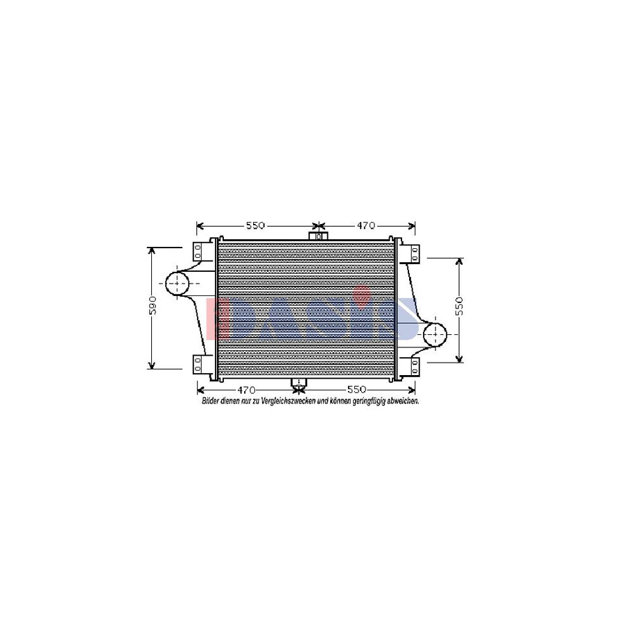 AKS Dasis 397050N Intercooler | Duco Car Parts UK
