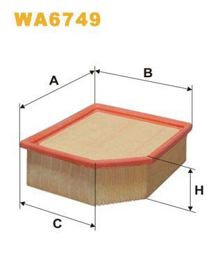 WIX Filters WA6749 Air Filter