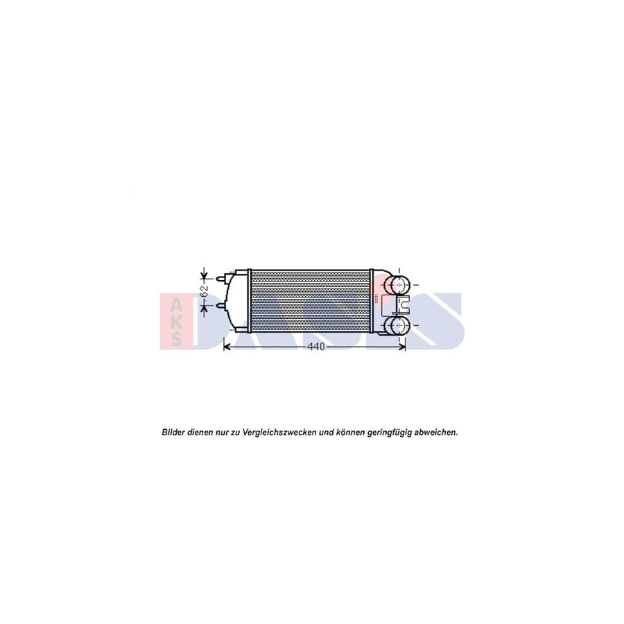 AKS Dasis 067006N Intercooler | Duco Car Parts UK
