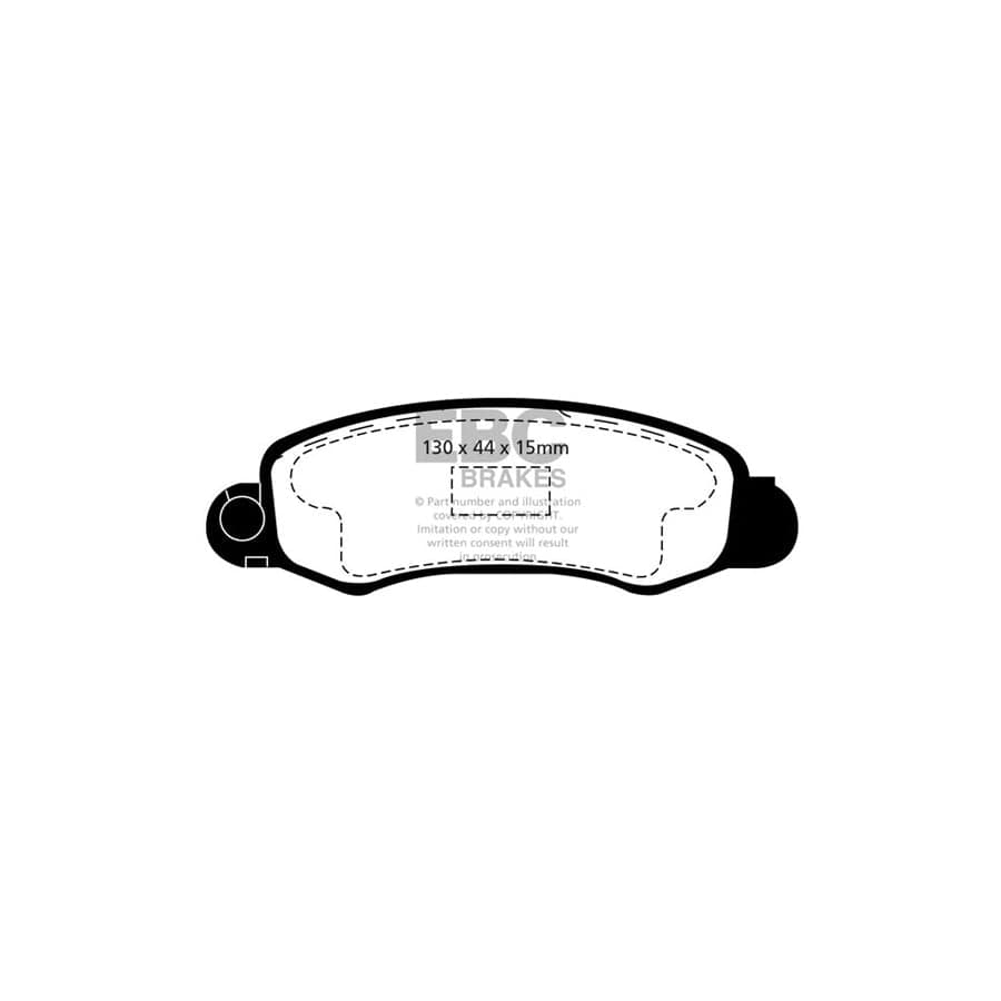 EBC PDKF1833 Subaru Suzuki Ultimax Front Brake Pad & Plain Disc Kit (Inc. Justy & Swift) 2 | Duco Car Parts UK Car Parts