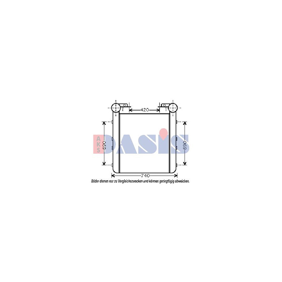 AKS Dasis 397220N Intercooler | Duco Car Parts UK